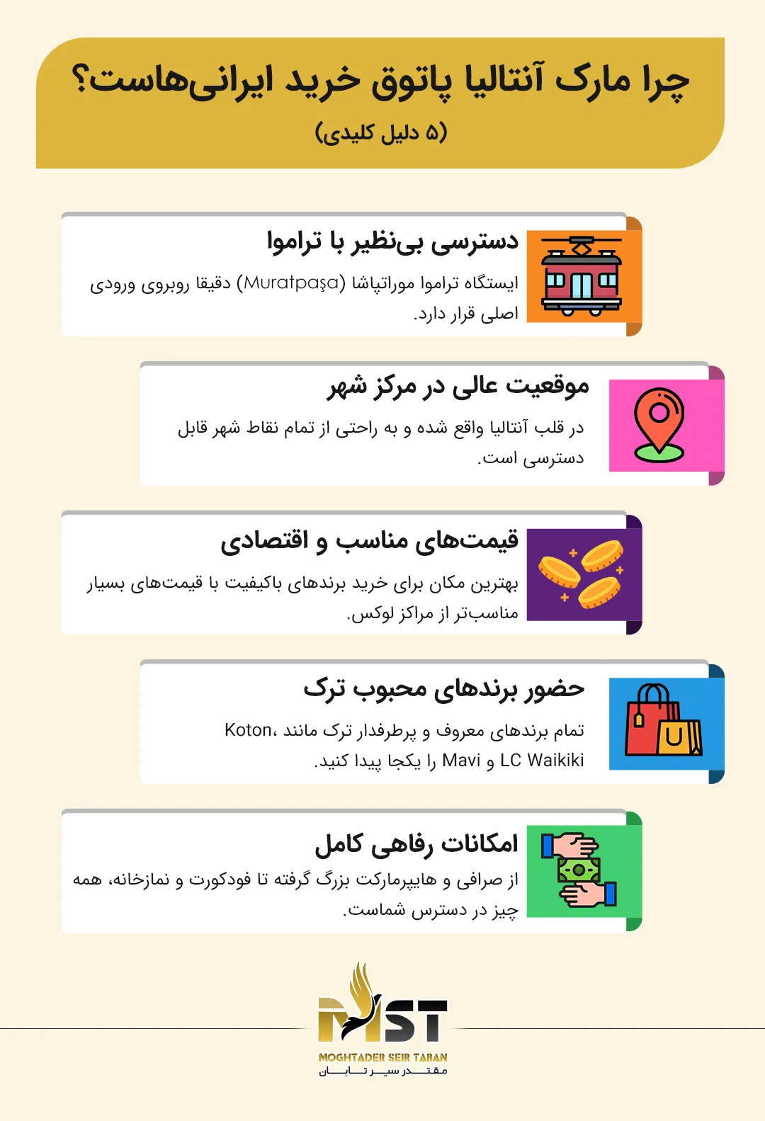 چرا مارک آنتالیا انتخاب اول ایرانیان در سفر به آنتالیا است؟